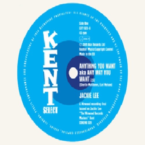 Lee, Jackie: Anything You Want / Trust Me (7-Inch Single)