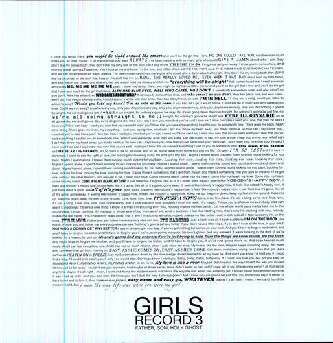 Girls: Father, Son, Holy Ghost (Vinyl LP)