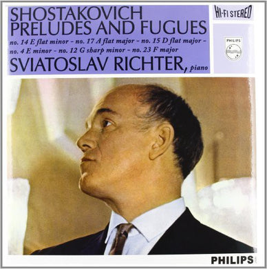 Sviatoslav Richter: Shostakovich: 6 Preludes & Fugues from Op. 87 (Vinyl LP)
