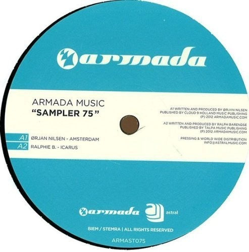 Armada Music Sampler 75: Armada Music Sampler 75 (12-Inch Single)