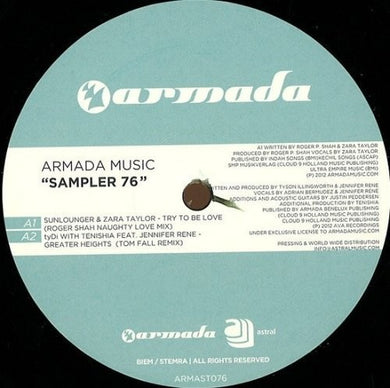 Armada Music Sampler 76: Armada Music Sampler 76 (12-Inch Single)