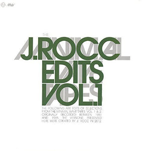 J Rocc: Minimal Wave Edits, Vol. 1 (12-Inch Single)