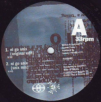 Speedy J: Ni Go Snix [12 Single] (12-Inch Single)