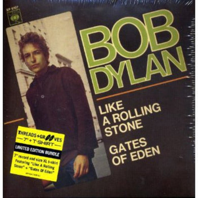 Bob Dylan: Like A Rolling Stone / Gates Of Eden [With T-Shirt] (7-Inch Single)