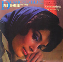 Paul Desmond: Desmond Blue (Vinyl LP)