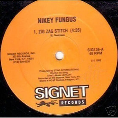 Nikey Fungus & Daddy Sylva: Zig Zag Stitch / Goody Body (12-Inch Single)
