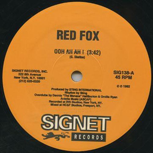 Red Fox & Nikey Fungus: Ooh Ah Ah/Whayou Nyam So (12-Inch Single)