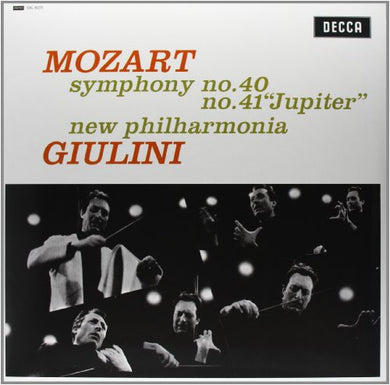 Carlo Maria Giulini: Symphonies 40 & 41 (Vinyl LP)