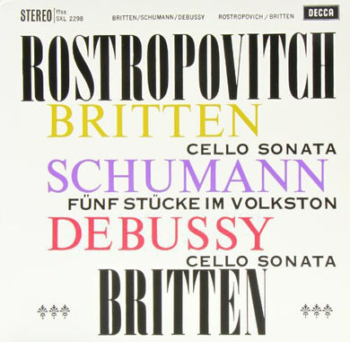 London Symphony Orchestra: Sonata in C for Cello & Piano (Vinyl LP)