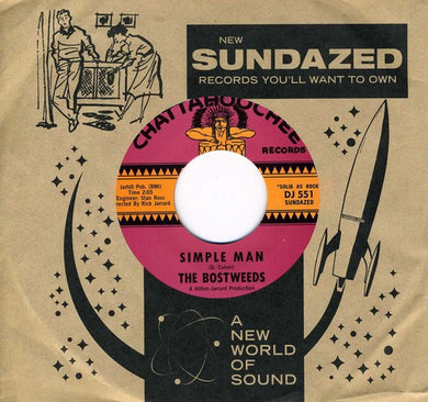 The Bostweeds: Little Bad News / Simple Man (7-Inch Single)