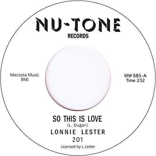 Lonnie Lester: So This Is Love (7-Inch Single)