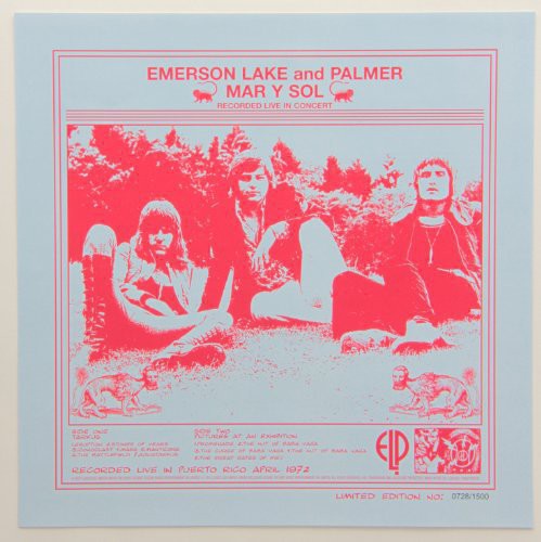 Emerson, Lake & Palmer: Mar y Sol (Vinyl LP)