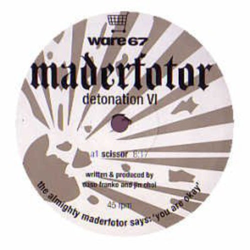 Maderfotor: Detonation, Vol. 6 (12-Inch Single)