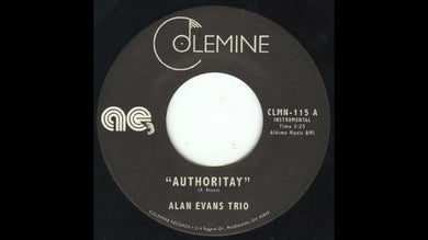 Evans, Alan: Authority/Drop Hop (7-Inch Single)