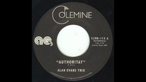 Evans, Alan: Authority/Drop Hop (7-Inch Single)