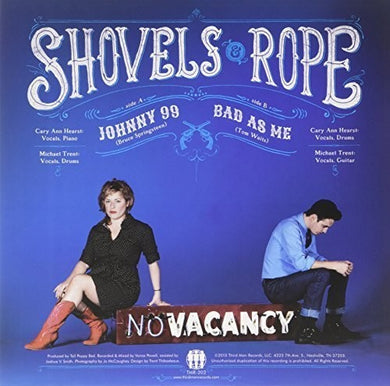 Shovels & Rope: Johnny 99 / Bad As Me (7-Inch Single)