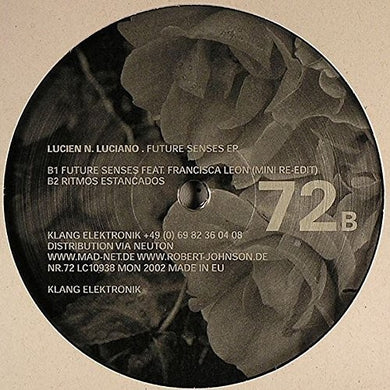 Luciano, Lucien: Future Senses (12-Inch Single)