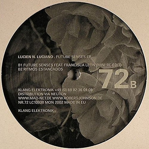 Luciano, Lucien: Future Senses (12-Inch Single)