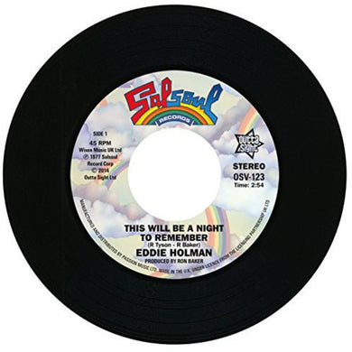 Holman, Eddie Double Exposure: This Will Be a Night to Remember/Ten Per Cent (7-Inch Single)