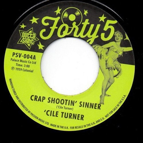 Green, Birdie: Crap Shootin' Sinner / Treblin' (7-Inch Single)