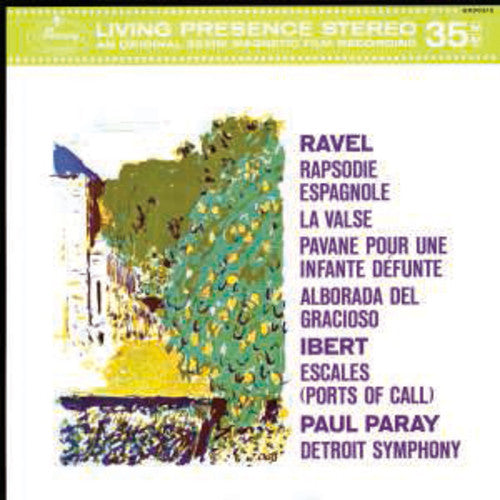 Paray / Detroit Symphony Orchestra: Orchestral Music By Maurice Ravel & Jacques Ibert (Vinyl LP)