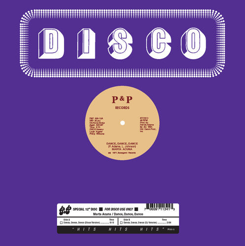 Acuna, Marta: Dance Dance Dance (12-Inch Single)