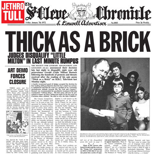 Jethro Tull: Thick As a Brick (Vinyl LP)