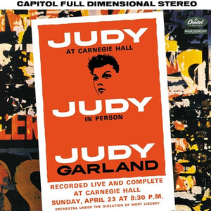 Garland, Judy: Judy at Carnegie Hall (Vinyl LP)