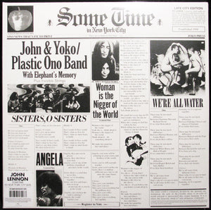 Lennon, John: Some Time in New York City (Vinyl LP)