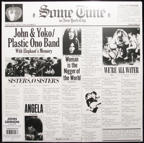 Lennon, John: Some Time in New York City (Vinyl LP)
