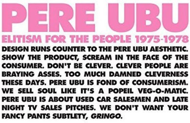 Pere Ubu: Elitism For The People 1975-1978 (Vinyl LP)