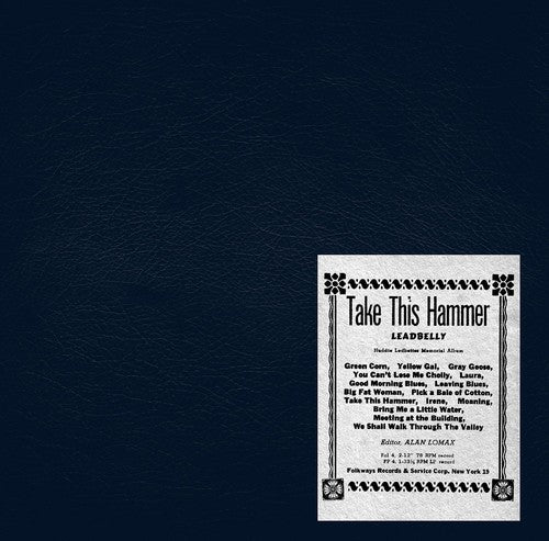 Leadbelly: Take This Hammer (Vinyl LP)