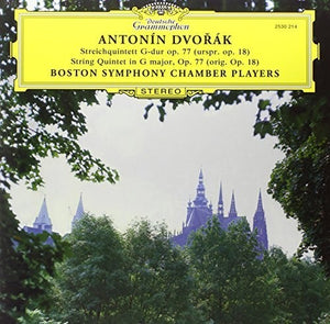 Antonin Dvorak: String Quintet in G Major (Vinyl LP)