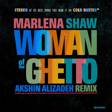 Marlena Shaw: Woman Of The Ghetto (12-Inch Single)