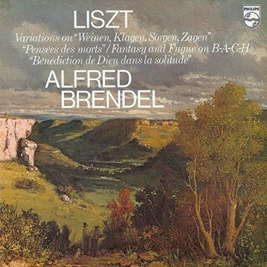 Liszt / Brendel, Alfred: Fantasia & Fugue on Bach / Variations on Weinen (Vinyl LP)