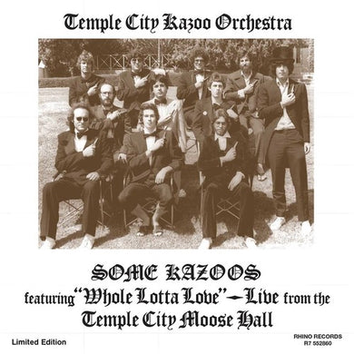 Temple City Kazoo Orchestra: Some Kazoos (7 Burgundy Vinyl) (7-Inch Single)