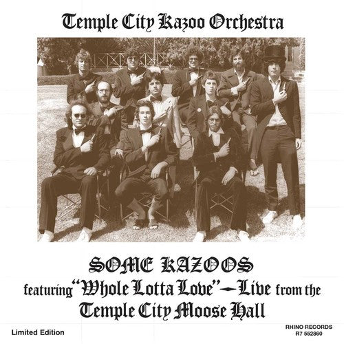 Temple City Kazoo Orchestra: Some Kazoos (7 Burgundy Vinyl) (7-Inch Single)