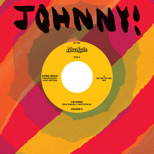 Johnny: I'm Gone / I'm Gone (instrumental) (7-Inch Single)