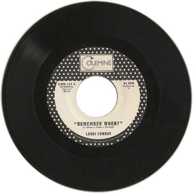 Conroy, Leroi: Remember When (7-Inch Single)