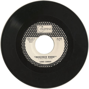 Conroy, Leroi: Remember When (7-Inch Single)