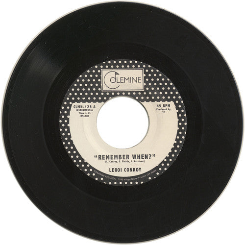 Conroy, Leroi: Remember When (7-Inch Single)