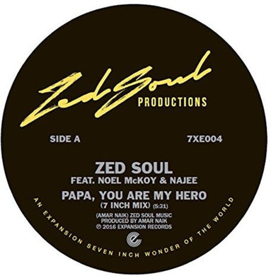 Zed Soul / McKoy, Noel / Najee: Papa You Are My Hero (7-Inch Single)