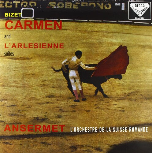 Bizet / Ansermet / Orch De La Suisse Romande: Carmen & L'arlesienne Suite (Vinyl LP)