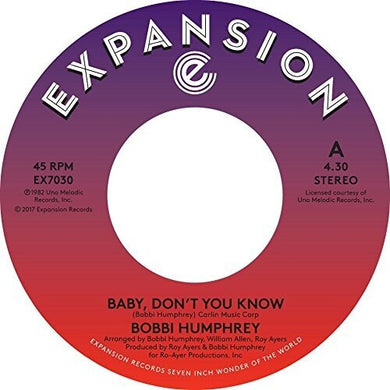 Humphrey, Bobbie: Baby Don't You Know (7-Inch Single)