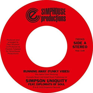 Simpson Uniquity: Running Away (7-Inch Single)