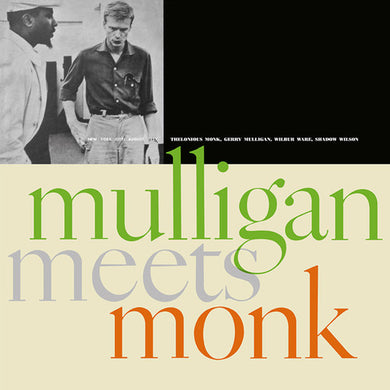 Gerry Mulligan: Mulligan Meets Monk (Vinyl LP)