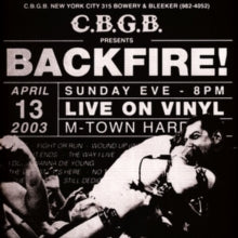 Backfire!: Live At CBGB's - Splatter Vinyl (Vinyl LP)