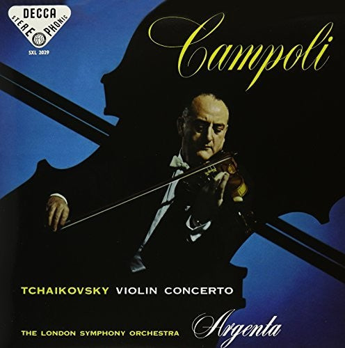 Tchaikovsky / Campoli, Argenta / London Symp Orch: Tchaikovsky: Violin Concerto In D Major Op 35 (Vinyl LP)