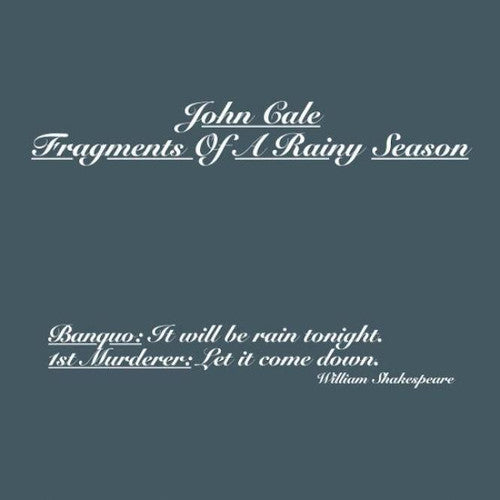 Cale, John: Fragments Of A Rainy Season (Vinyl LP)