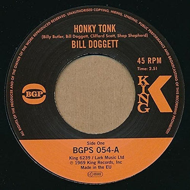 Doggett, Bill: Honky Tonk / Popcorn (7-Inch Single)